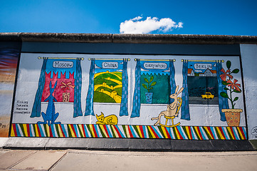 Image showing East Side Gallery