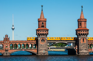 Image showing Oberbaum bridge