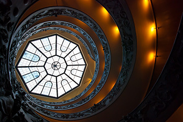 Image showing Vatican stairs