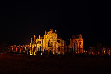 Image showing Melrose Abbey 