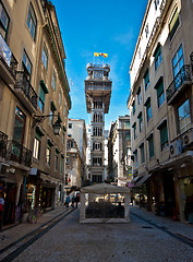 Image showing Elevador de Santa Justa