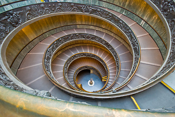Image showing Vatican stairs