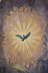 Image showing Biblical fresco