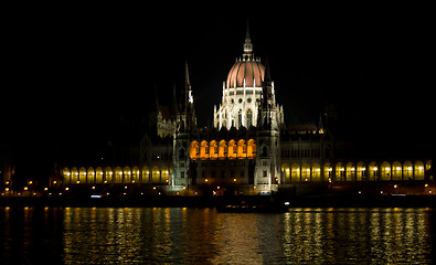 Image showing Budapest at night