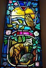 Image showing Stained glass window