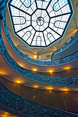 Image showing Vatican stairs