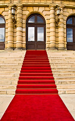 Image showing Red carpet