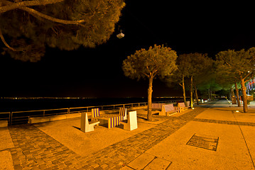 Image showing Cable car at night