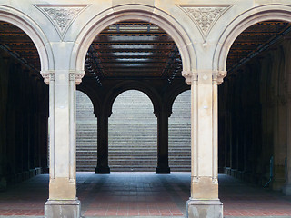 Image showing Bethesda terrace