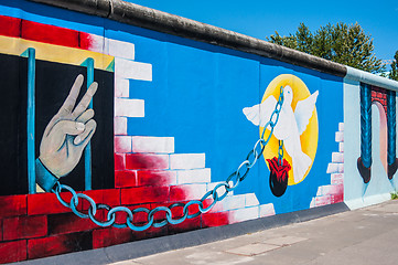 Image showing East Side Gallery