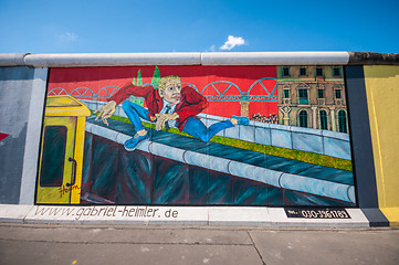 Image showing East Side Gallery