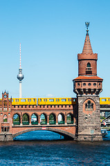 Image showing Oberbaum bridge