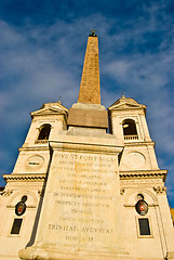 Image showing SS Trinita dei Monti