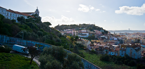 Image showing View over Lisbon