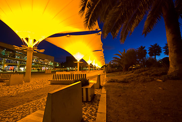 Image showing Yellow roofs