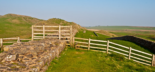 Image showing Hadrian's wall