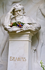 Image showing Brahms' grave