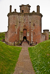 Image showing Caerlaverock Castle