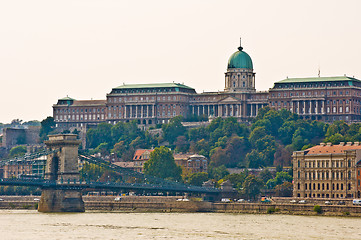 Image showing Chain bridge and Castle