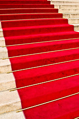 Image showing Red carpet