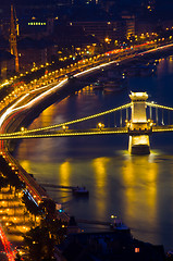 Image showing Budapest at night