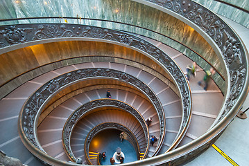 Image showing Vatican stairs