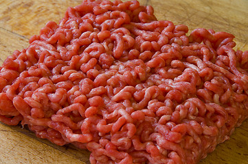 Image showing raw mince