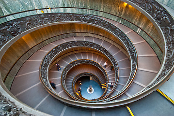 Image showing Vatican stairs