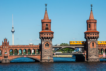 Image showing Oberbaum bridge