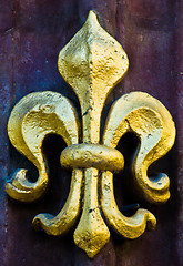 Image showing Fleur de lis