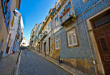 Image showing Houses in Lisbon