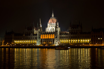 Image showing Budapest at night