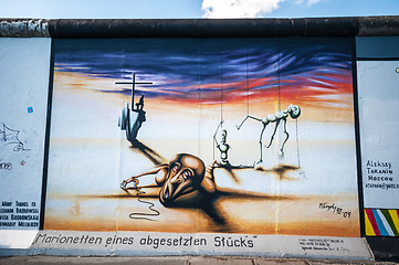 Image showing East Side Gallery