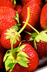 Image showing Strawberry Background