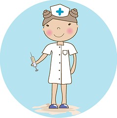 Image showing young nurse