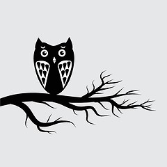 Image showing illustration of a funny character owl