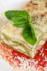 Image showing lasagna