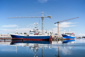 Image showing  Skagen Harbour       