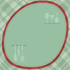 Image showing Restaurant or wine bar menu design. Seamless vector illustration