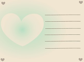 Image showing Love - letter