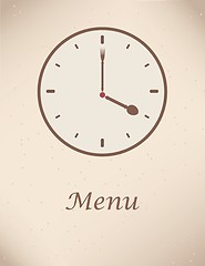 Image showing Restaurant or wine bar menu design. Seamless vector illustration