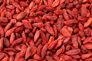 Image showing Dried wolfberry fruit