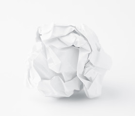 Image showing Crumpled paper ball