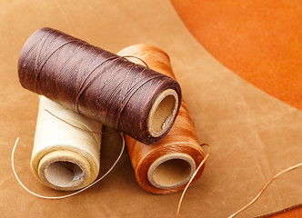 Image showing Leather craft