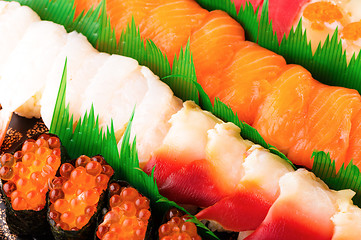 Image showing Japanese sushi