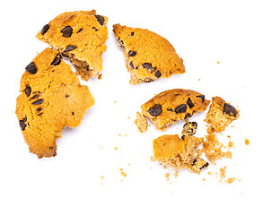 Image showing Crashed Chocolate Cookies