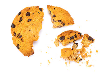 Image showing Crashed Chocolate Cookies