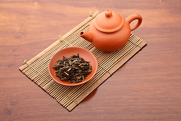 Image showing Chinese tea ceremony