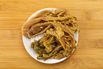 Image showing Preserved Chinese vegetable