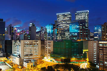 Image showing City at night